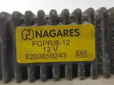 Second-hand car spare part glow plug for nissan note (e11e) k9kc400 oem iam references 8200859243  