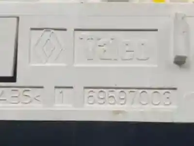 Peça sobressalente para automóvel em segunda mão comando de sofagem (chauffage / ar condicionado)  por renault clio iii k9k768 referências oem iam 69597003  69597001