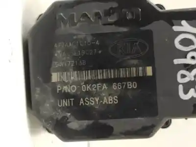 Pezzo di ricambio per auto di seconda mano abs per kia carnival ii j3 riferimenti oem iam 0k2fa667b0  