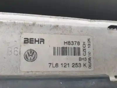 Автозапчасти б/у водяной радиатор за audi q7 (4l) bar ссылки oem iam 7l6121253k  