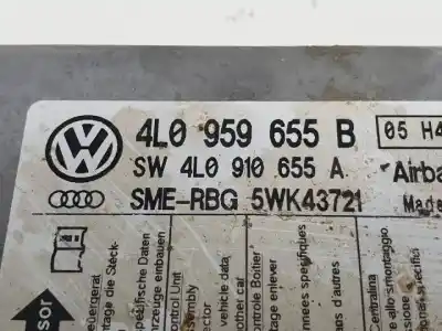 Автозапчасти б/у блок управления подушками безопасности за audi q7 (4l) bar ссылки oem iam 4l0959655  5wk43721