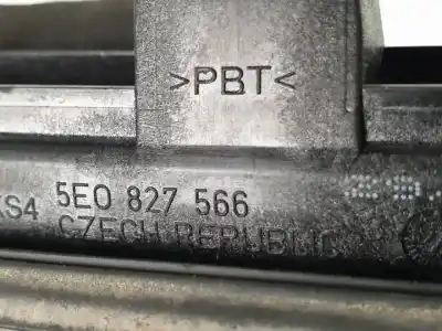 Автозапчасти б/у внешняя ручка ворот за skoda fabia ii (542) 1.0 chy ссылки oem iam 5e0827566  