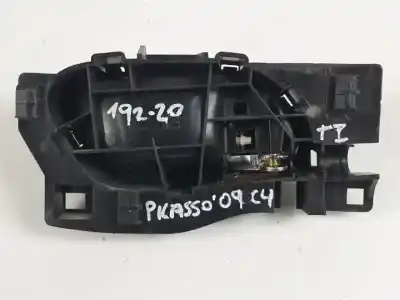 Автозапчастина б/у ліва задня внутрішня ручка для citroen c4 grand picasso 9hz посилання на oem iam 96555518vd   Автозапчастина б/у ліва задня внутрішня ручка для citroen c4 grand picasso 9hz посилання на oem iam 96555518vd