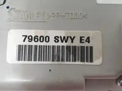 Автозапчастина б/у клімат-контроль для honda cr-v iii (re_) 2.0 i-vtec (re5, re1) посилання на oem iam 79600swye4  