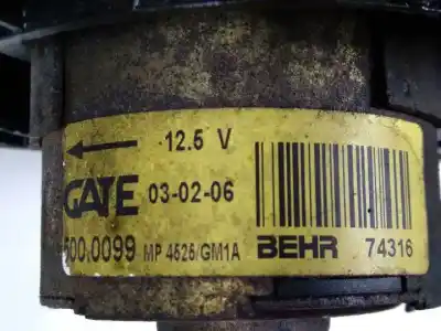 Автозапчасти б/у электрический вентилятор за opel corsa c z10xep ссылки oem iam 13123715  