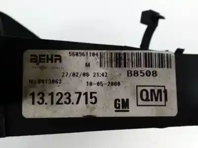 Автозапчасти б/у электрический вентилятор за opel corsa c z10xep ссылки oem iam 13123715  