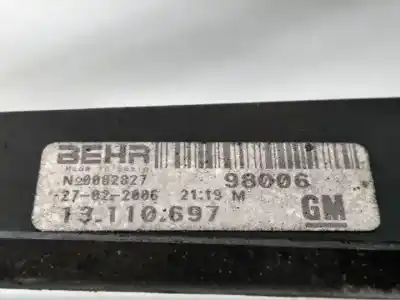 Автозапчасти б/у электрический вентилятор за opel corsa c z10xep ссылки oem iam 13123715  