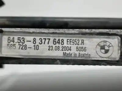 Peça sobressalente para automóvel em segunda mão condensador / radiador de ar condicionado por bmw serie 3 touring (e46) m47n204d4 referências oem iam 8377648  