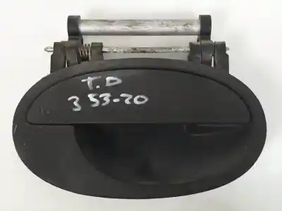 Peça sobressalente para automóvel em segunda mão puxador exterior traseiro direito por opel meriva d-z17dth referências oem iam 