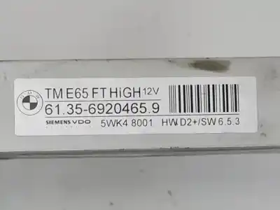 Pezzo di ricambio per auto di seconda mano modulo elettronico per bmw serie 7 (e65/e66) n62b44 riferimenti oem iam 613569204659  