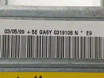 Peça sobressalente para automóvel em segunda mão centralina de airbag por peugeot 206 berlina xs referências oem iam 550541500  9636894080