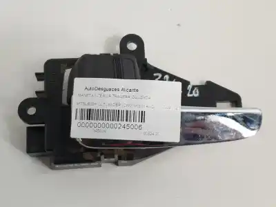 Recambio de automóvil de segunda mano de maneta interior trasera izquierda para mitsubishi outlander (cw0) motion 4wd referencias oem iam mn105359  