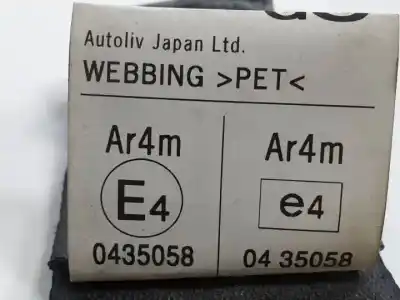 Автозапчастина б/у задній лівий ремін безпеки для mitsubishi outlander (cw0) 4hk посилання на oem iam 609213900  