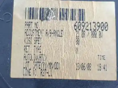 Автозапчастина б/у задній лівий ремін безпеки для mitsubishi outlander (cw0) 4hk посилання на oem iam 609213900  