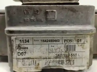 Second-hand car spare part left engine support for volkswagen scirocco (138) czca oem iam references 1k0199555l  