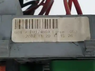 Second-hand car spare part fuse box unit for opel combo y17dtl oem iam references 09115142  