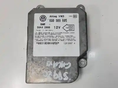 Peça sobressalente para automóvel em segunda mão centralina de airbag por ford galaxy (vy) auy referências oem iam 6q0909605