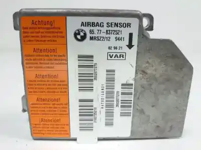 Peça sobressalente para automóvel em segunda mão centralina de airbag por bmw serie 5 berlina (e39) m52b20 referências oem iam 65778372521