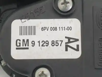 Автозапчастина б/у педальний потенціометр для opel corsa c z10xep посилання на oem iam 9129857  