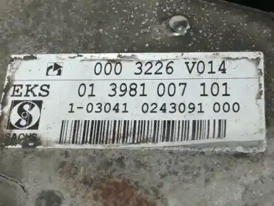 Second-hand car spare part gearbox for smart cabrio m160e6alb03.m160920.m160 oem iam references 0003226v014  