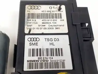 Автозапчасти б/у мотор переднего левого стекла за audi a8 (4e2) bfm ссылки oem iam 130821764  102236xxx