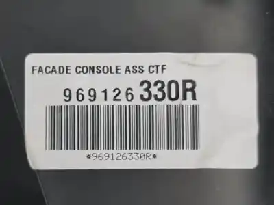 Second-hand car spare part bonnet handle for renault captur (j5al) k9k628 oem iam references 969129343r  