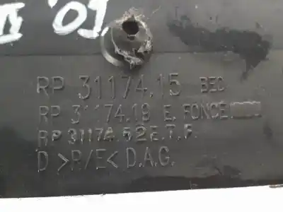 Автозапчастина б/у передній правий віконний вимикач для renault clio ii fase i (b/cbo) d4f712 посилання на oem iam 429998k  