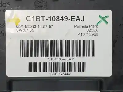 Автозапчастина б/у панель інструментів для ford fiesta (ccn) snja посилання на oem iam c1bt10849eaj  