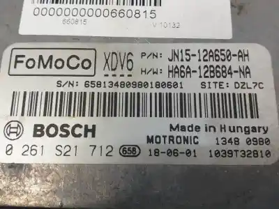 Автозапчасти б/у блок управления двигателем за ford ecosport (cr6) m1ju ссылки oem iam 0261s21712  ha6a12b684na