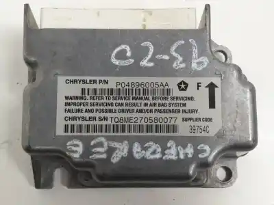 Second-hand car spare part airbag control unit for jeep cherokee (kj) enr oem iam references p04896005aa