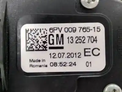 Автозапчастина б/у педальний потенціометр для opel astra j lim. a17dts посилання на oem iam 13252704  