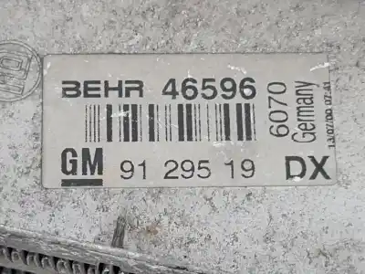 Автозапчасти б/у интеркулер за opel astra g berlina comfort ссылки oem iam 9129519dx  46596