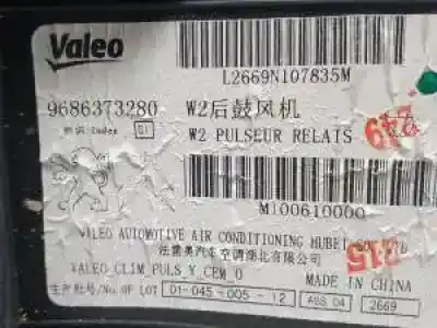 Peça sobressalente para automóvel em segunda mão motor de sofagem por peugeot 508 rh02 referências oem iam 9686373280  