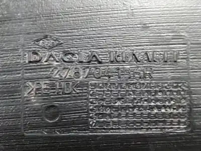 Second-hand car spare part intercooler pipe for dacia sandero h4bb408 oem iam references   