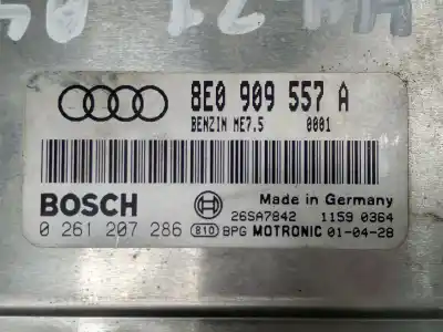 Recambio de automóvil de segunda mano de centralita motor uce para audi a4 berlina (8e) 2.0 referencias oem iam 0261207286  8e0909557a