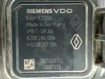 Автозапчасти б/у расходомер воздуха за renault kangoo i (f/kc0) k9k714 ссылки oem iam 8200280056   Автозапчасти б/у расходомер воздуха за renault kangoo i (f/kc0) k9k714 ссылки oem iam 8200280056