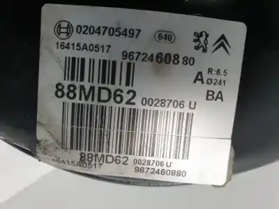 Автозапчасти б/у тормозной серво за citroen c3 picasso 9h06 ссылки oem iam 9672460880  