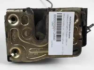 Second-hand car spare part rear right door lock for renault scenic (ja..) f9q732 oem iam references   