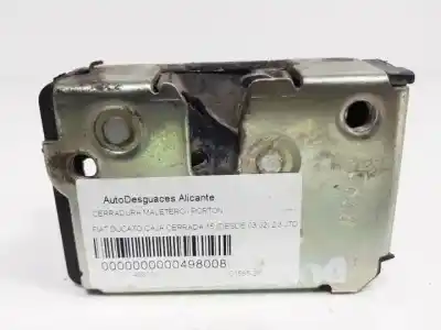 Peça sobressalente para automóvel em segunda mão fechadura do mala por fiat ducato combi 15 (desde 03.02) f1ae0481c referências oem iam 