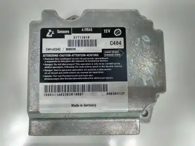 Gebrauchtes Autoersatzteil steuergerät airbag zum fiat stilo multi wagon (192) 192a1000.937a7000 oem-iam-referenzen 5wk43342 51711816 