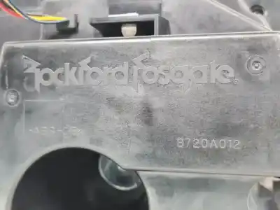 Автозапчастина б/у аудіо система / радіо cd для mitsubishi outlander (cw0) 4hk посилання на oem iam 8720a012  