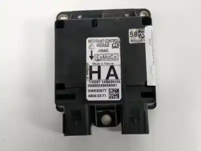 Автозапчастина б/у блок управління подушками безпеки для ford fiesta (cbk) fxja посилання на oem iam 5wk43577