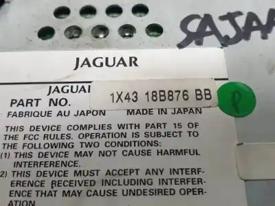 Автозапчастина б/у аудіо система / радіо cd для jaguar x-type i (x400) 2.5 v6 a las 4 ruedas посилання на oem iam 1x4318b876bb  