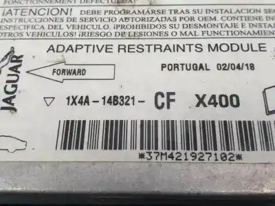 Автозапчасти б/у блок управления подушками безопасности за jaguar x-type i (x400) 2.5 v6 a las 4 ruedas ссылки oem iam 1x4a14b321cf  