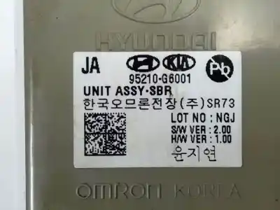 Автозапчастина б/у електронний модуль для kia picanto (ja) g4la посилання на oem iam 95210g6001  