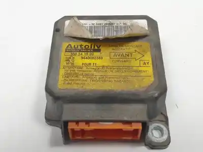 Pièce détachée automobile d'occasion BOITIER DE COMMANDE D'AIRBAG pour PEUGEOT 206 BERLINA  Références OEM IAM 550541500  
