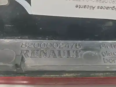 Автозапчасти б/у внутренний правый задний фонарь за renault laguna ii (bg0) f9q750 ссылки oem iam 8200002476  