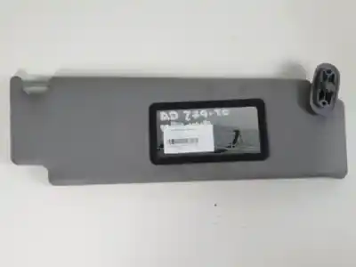 Peça sobressalente para automóvel em segunda mão para-sol direito por renault megane i fase 2 coupe (da...) k4j750 referências oem iam 