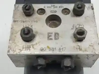 Peça sobressalente para automóvel em segunda mão abs por opel zafira a y20dth referências oem iam 90581417  0273004362