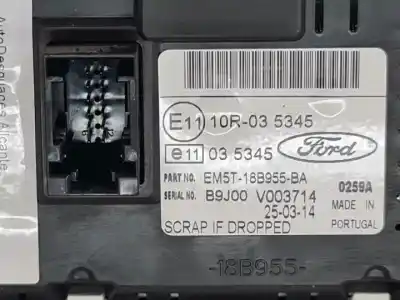Second-hand car spare part multifunction display for ford focus lim. (cb8) pnda oem iam references em5t18b955ba  035345